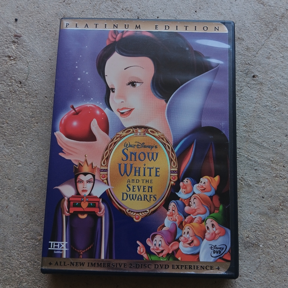 Snow White and the Seven Dwarfs Platinum Edition DVD set - Picture 1 of 4